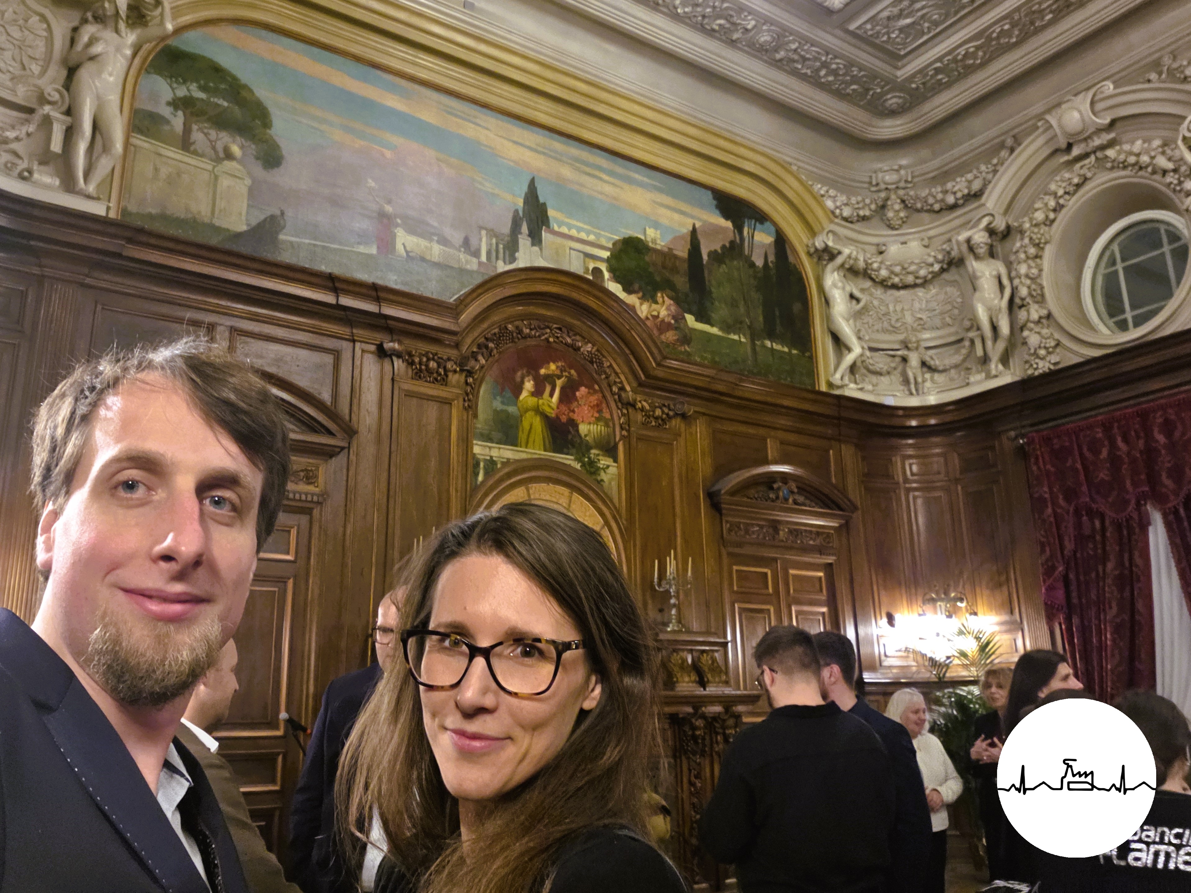 Kamila i Sambor na noworocznym spotkaniu sportowca w łodzi